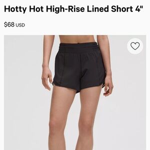 Lululemon Hotty Hot shorts